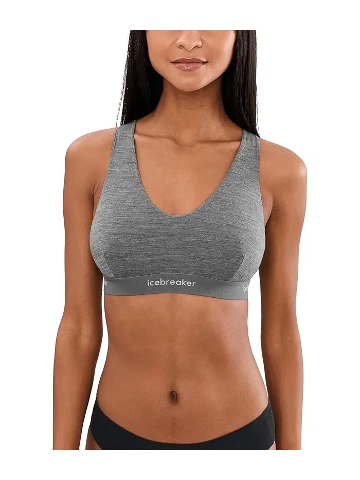 Бюстгальтер Merino 125 Cool-Lite Sprite Racerback Bra Icebreaker — изображение 1 из 4, гритстоун гезер