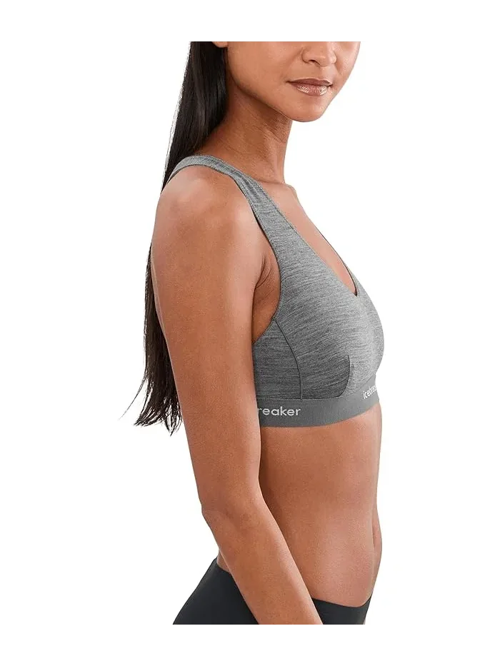 Бюстгальтер Merino 125 Cool-Lite Sprite Racerback Bra Icebreaker — изображение 2 из 4, гритстоун гезер