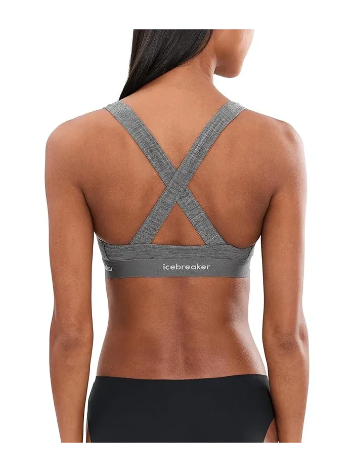 Бюстгальтер Merino 125 Cool-Lite Sprite Racerback Bra Icebreaker — изображение 3 из 4, гритстоун гезер
