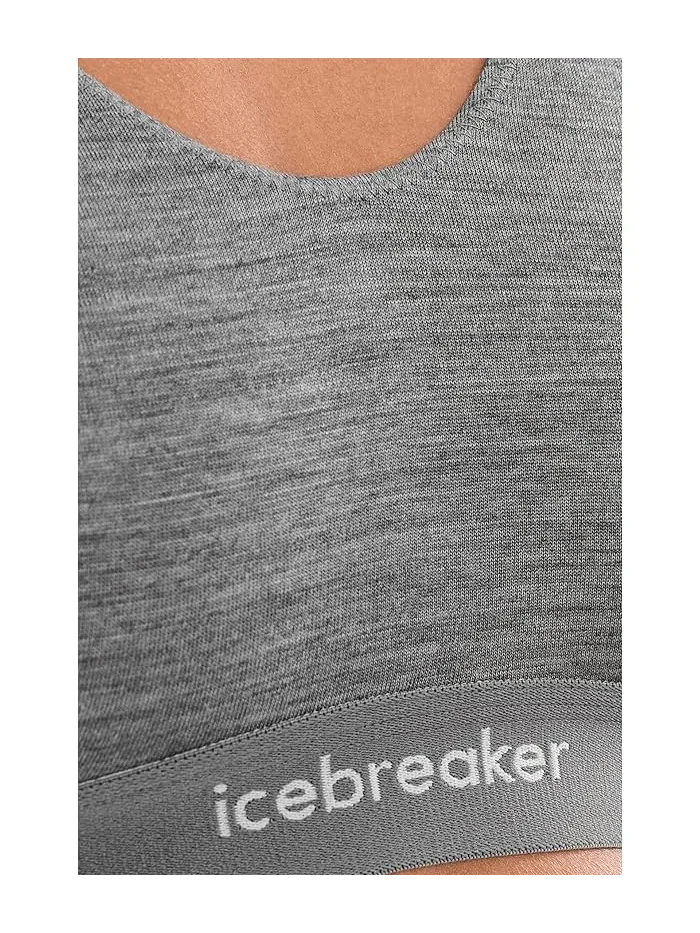 Бюстгальтер Merino 125 Cool-Lite Sprite Racerback Bra Icebreaker — изображение 4 из 4, гритстоун гезер