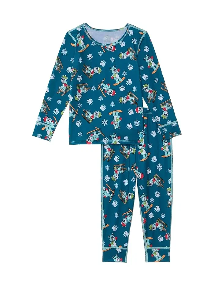 Комплект с принтом Originals Print Set Hot Chillys Kids — изображение 1 из 2, серый