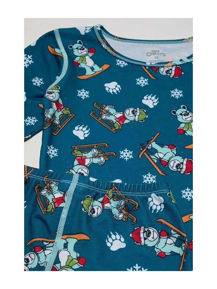 Комплект с принтом Originals Print Set Hot Chillys Kids — изображение 2 из 2, серый