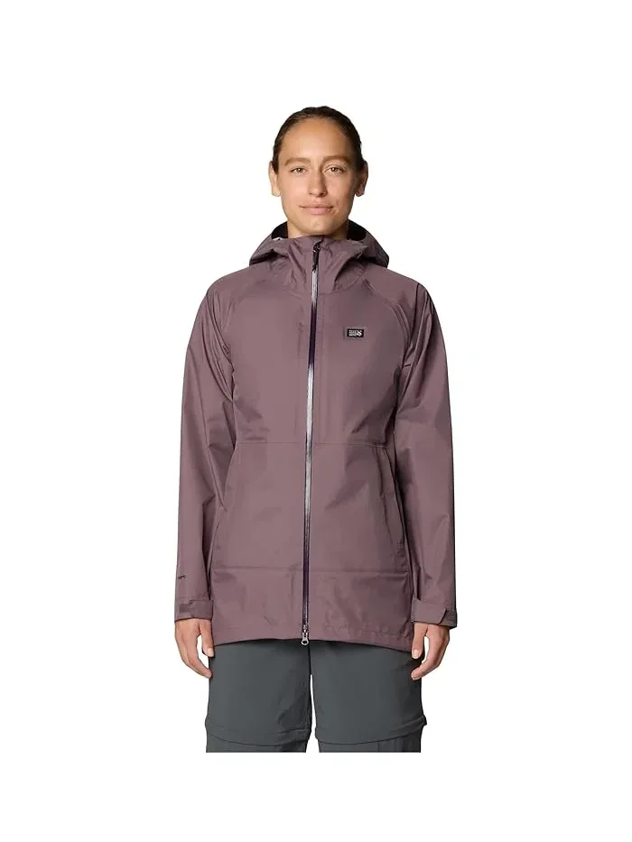 Парка водонепроницаемая Threshold Mountain Hardwear — изображение 1 из 5, фиолетовый