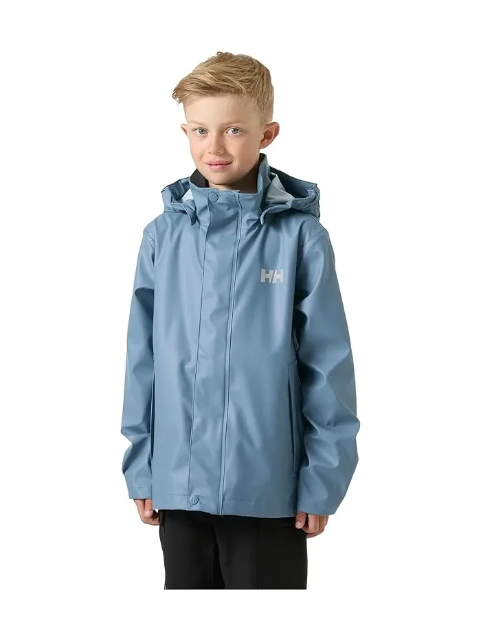 Куртка Moss Jacket водонепроницаемая Helly Hansen Kids — изображение 1 из 5, черный