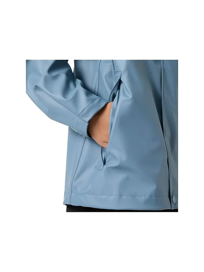 Куртка Moss Jacket водонепроницаемая Helly Hansen Kids — изображение 5 из 5, черный