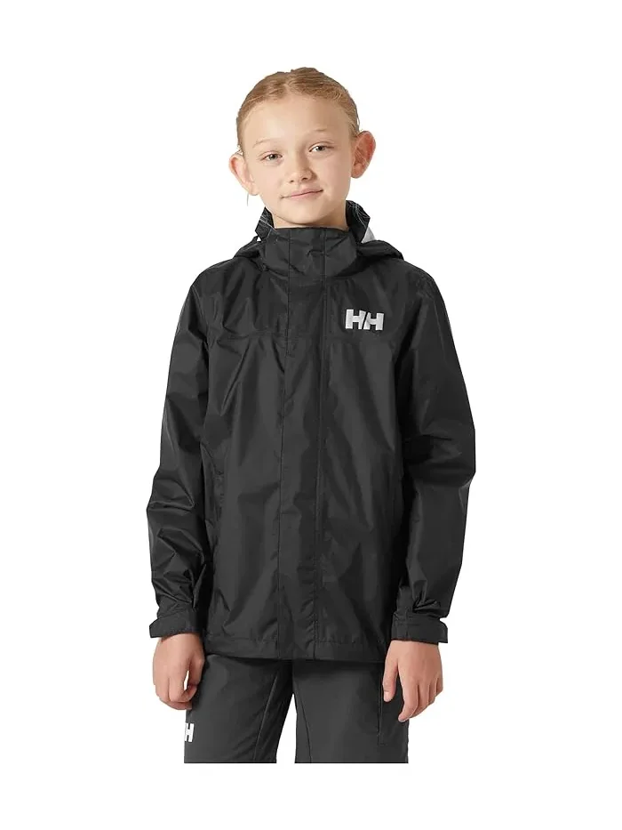 Куртка водонепроницаемая Loke Jacket Helly Hansen Kids — черный