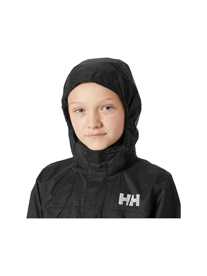 Куртка водонепроницаемая Loke Jacket Helly Hansen Kids — изображение 3 из 5, черный
