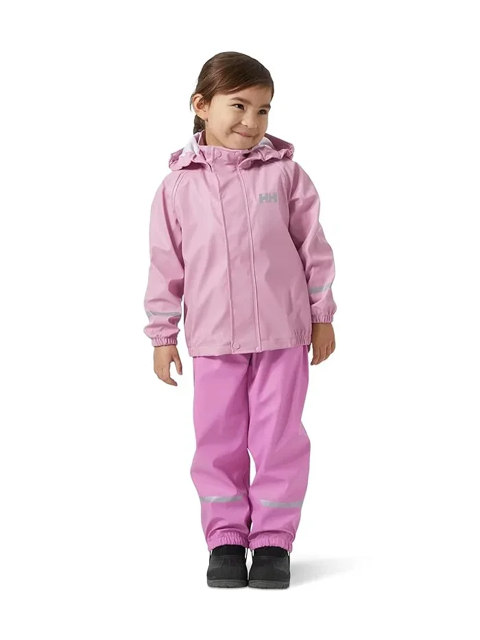 Дождевой костюм Bergen 2.0 Pu Rainset Helly Hansen Kids — изображение 1 из 5, розовый