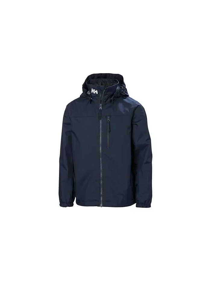 Куртка с капюшоном водонепроницаемая Crew Hooded Helly Hansen Kids — изображение 1 из 2, темно-синий