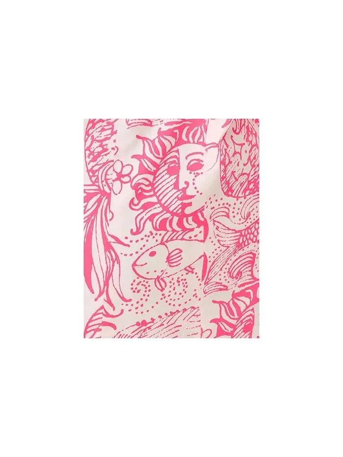 Платье цветочное Mini Wister Dress Lilly Pulitzer Kids — изображение 3 из 3, розовый
