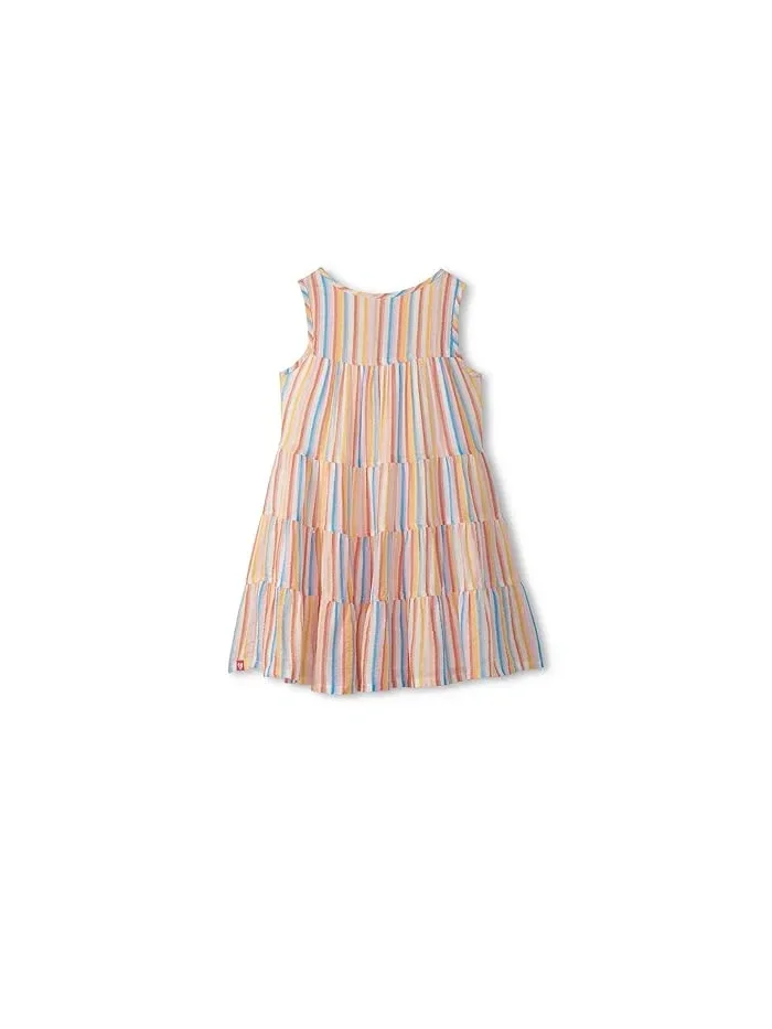 Платье с полосками Sunny Stripes Hatley Kids — изображение 2 из 2, бежевый