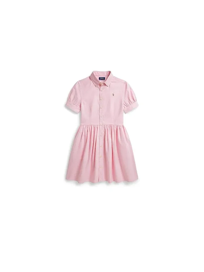 Платье-рубашка хлопковое Оксфорд Cotton Oxford Shirtdress Polo Ralph Lauren Kids