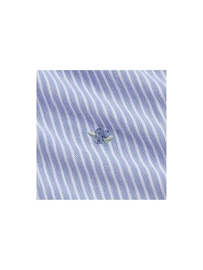 Платье с трусиками голубика Blueberry Cotton Mesh Polo Ralph Lauren Kids — изображение 3 из 3, лаймовый
