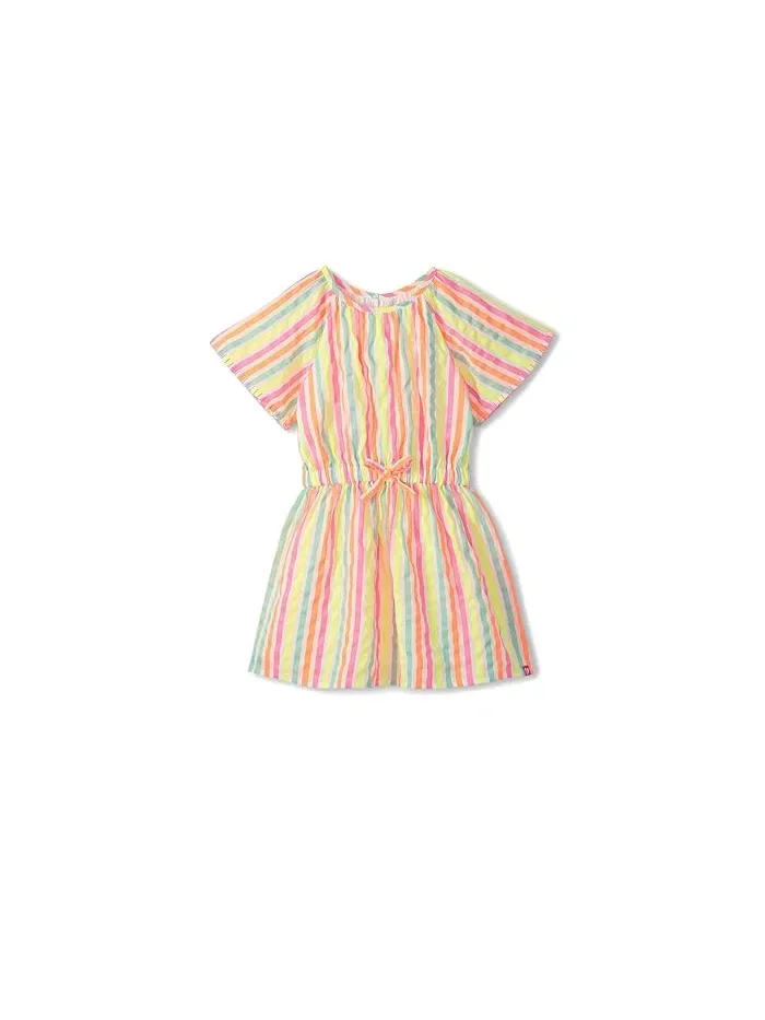 Платье игровое Neon Summer Stripes Hatley Kids — изображение 1 из 3, розовый