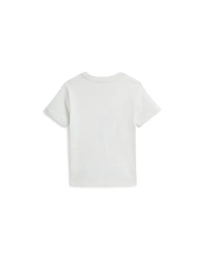 Футболка Big Pony Polo Ralph Lauren Kids — изображение 2 из 2, белый