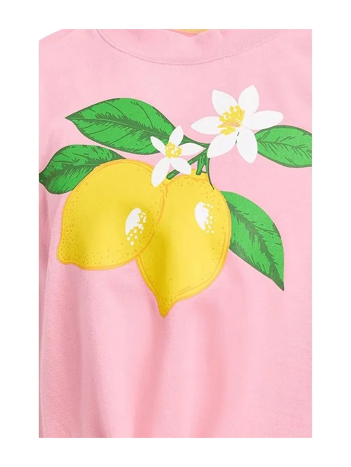 Футболка с завязками Allison Appaman Kids — изображение 3 из 3, розовый