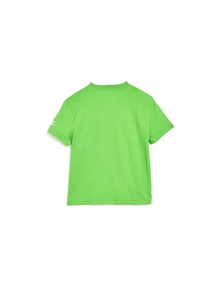 Футболка хлопковая Futura Nike Kids — изображение 2 из 3, зеленый