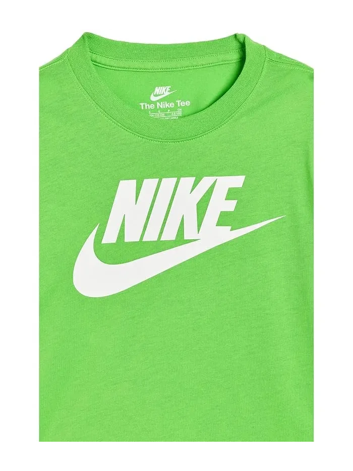 Футболка хлопковая Futura Nike Kids — изображение 3 из 3, зеленый