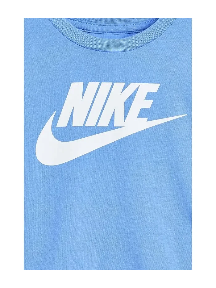 Футболка хлопковая Futura T-Shirt Nike Kids — изображение 3 из 3, синий