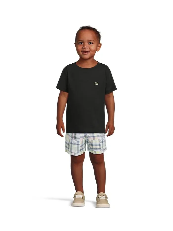 Футболка повседневная Core Tee Lacoste Kids — изображение 4 из 4, черный