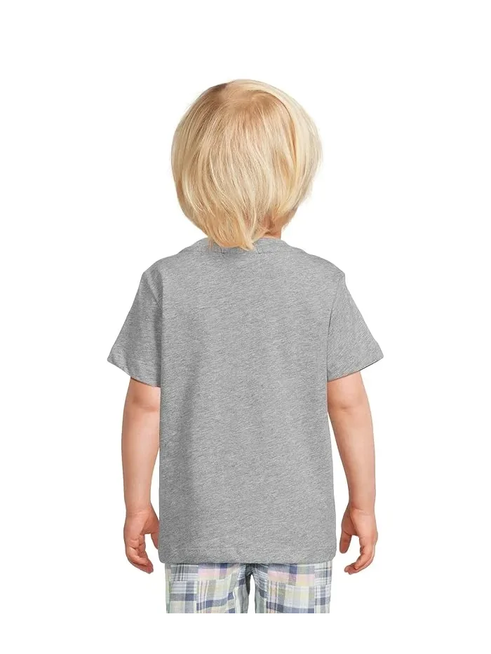 Футболка хлопковая Core Tee Lacoste Kids — изображение 2 из 4, вересковый