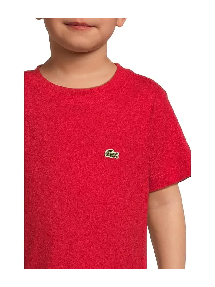 Футболка Core Tee Lacoste Kids, Rogue — изображение 3 из 4, серый