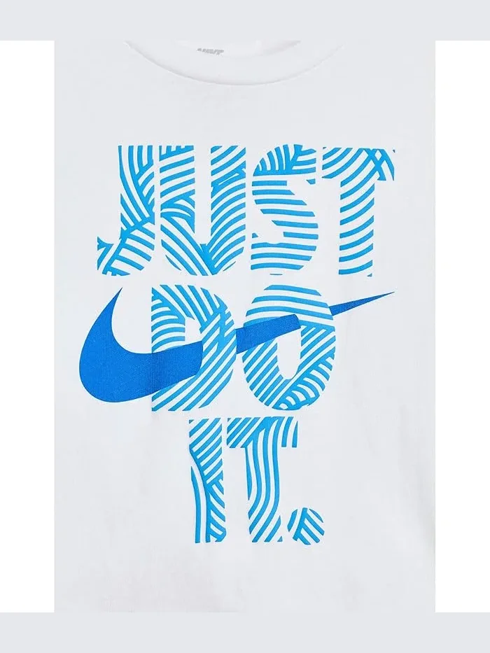 Футболка с графикой In the Zone Nike Kids — изображение 3 из 3, белый
