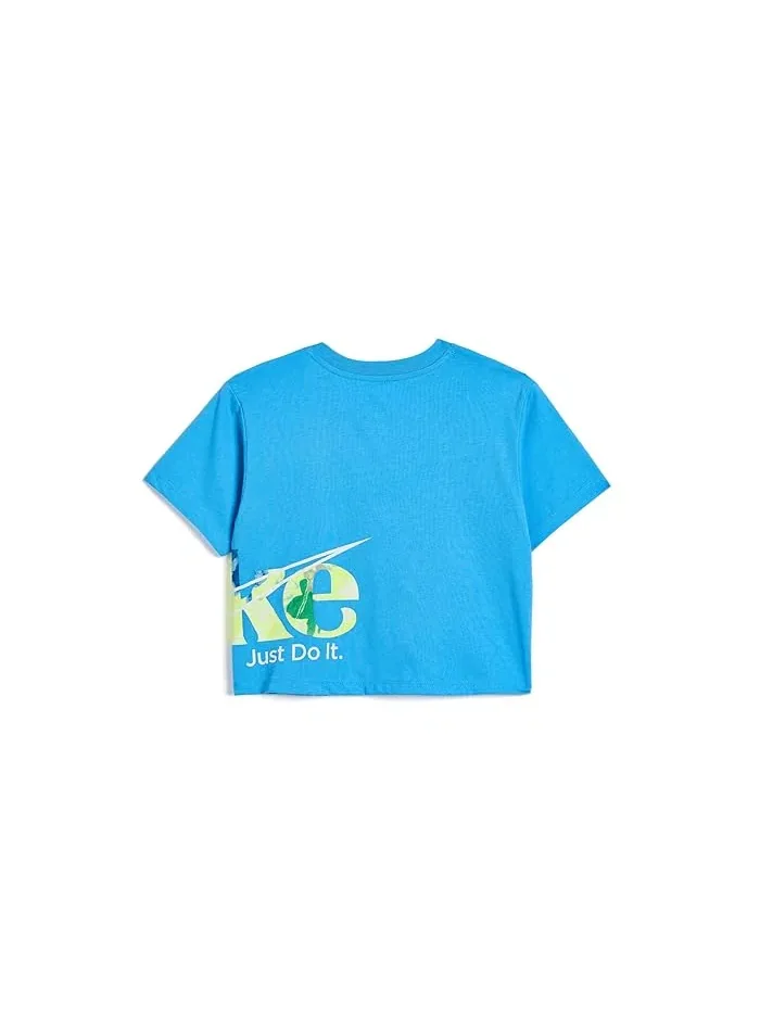 Футболка Move with Nature Boxy Nike Kids — изображение 2 из 3, синий