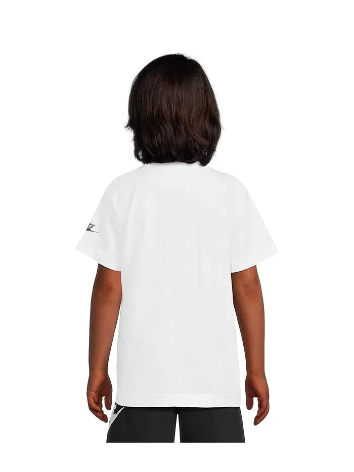 Футболка с логотипом Futura Futura T-Shirt (Little Kid) Nike Kids — изображение 2 из 2, белый