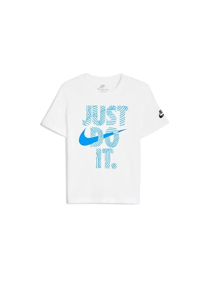 Футболка с графикой In the Zone Nike Kids — изображение 1 из 3, белый