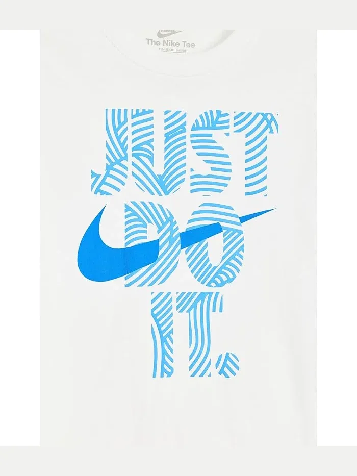 Футболка с графикой In the Zone Nike Kids — изображение 3 из 3, белый