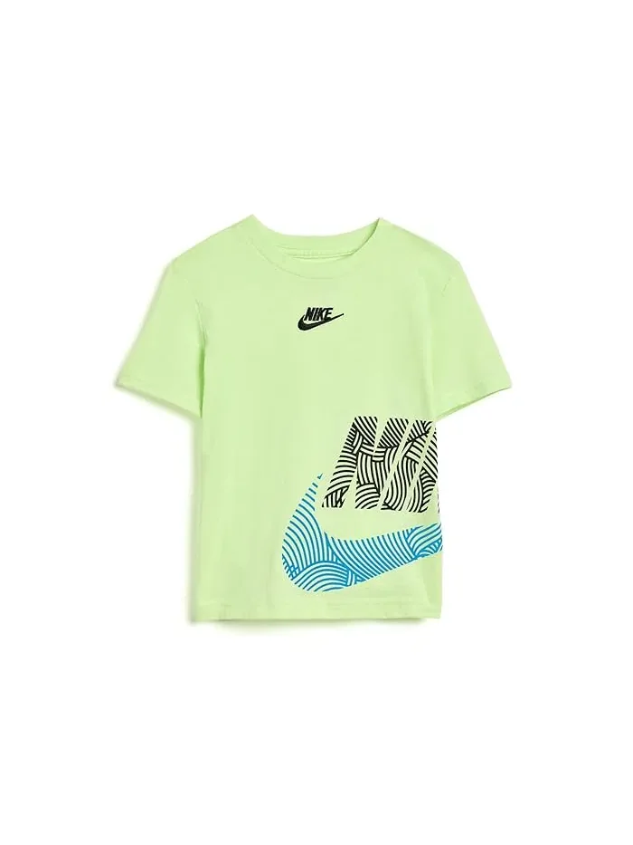 Футболка In the Zone Jersey T-Shirt Nike Kids — изображение 1 из 3, лайм