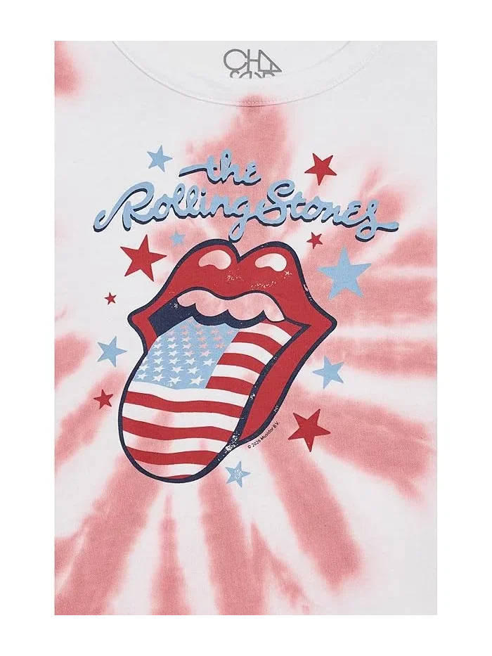 Футболка хлопковая Devin Chaser Kids, Americana Stones Tie-Dye — изображение 3 из 3, пятнистый окрас камней