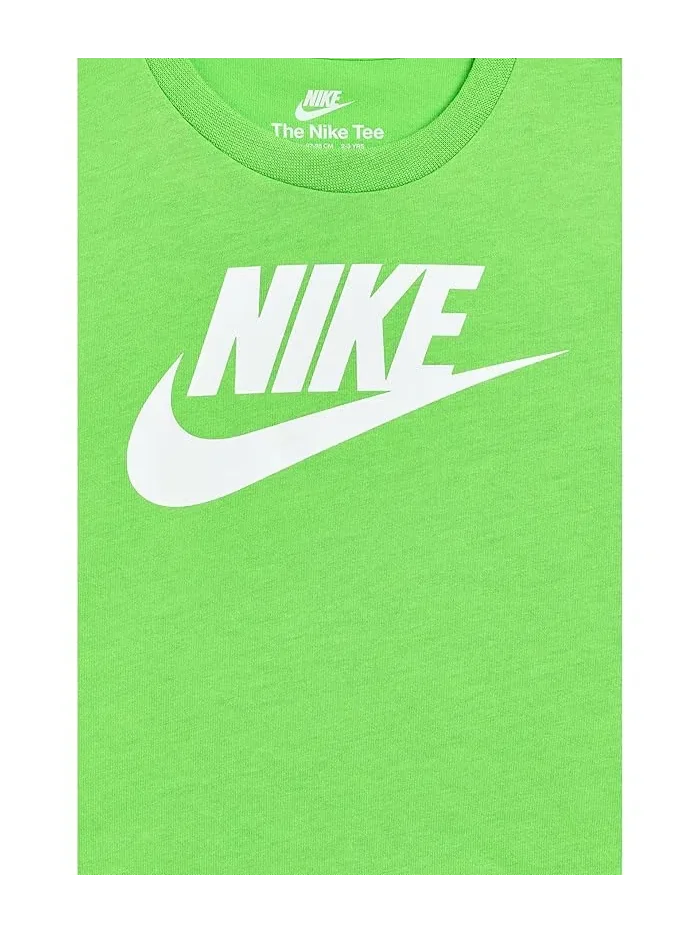Футболка хлопковая Futura Nike Kids — изображение 3 из 3, зеленый