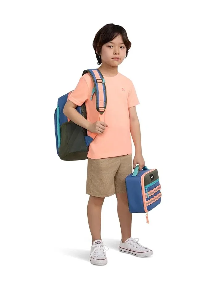 Футболка с коротким рукавом Cloud Slub Hurley Kids — изображение 2 из 4, закатное