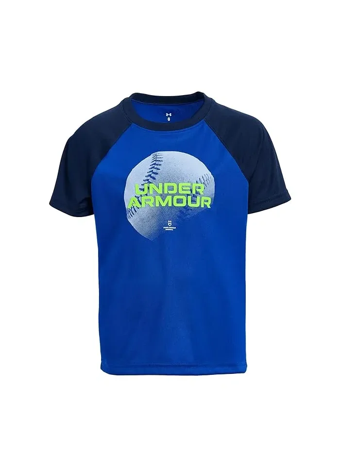 Футболка Baseball Tech Raglan с коротким рукавом Under Armour Kids