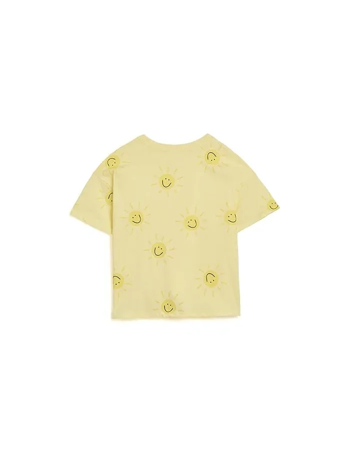 Футболка с принтом Cotton Jersey Devin Tee Chaser Kids — изображение 2 из 3, панна-котта