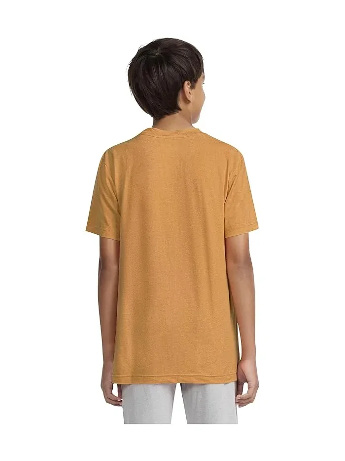 Футболка с влагоотводящей технологией H20-Dri Sunset Knit Tee Hurley Kids — изображение 3 из 3, оранжевый кремовый