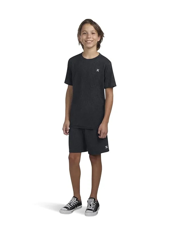 Футболка влагоотводящая H20-Dri Sunset Knit Tee Hurley Kids — изображение 2 из 3, черный