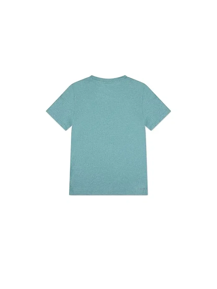 Футболка с влагоотводящей технологией H20-Dri Sunset Knit Tee Hurley Kids — изображение 2 из 3, зеленый