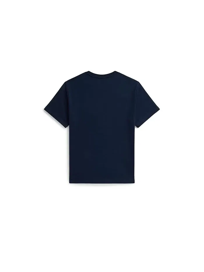 Футболка Polo Bear Cotton Jersey Tee Polo Ralph Lauren Kids — изображение 2 из 3, темно-синий