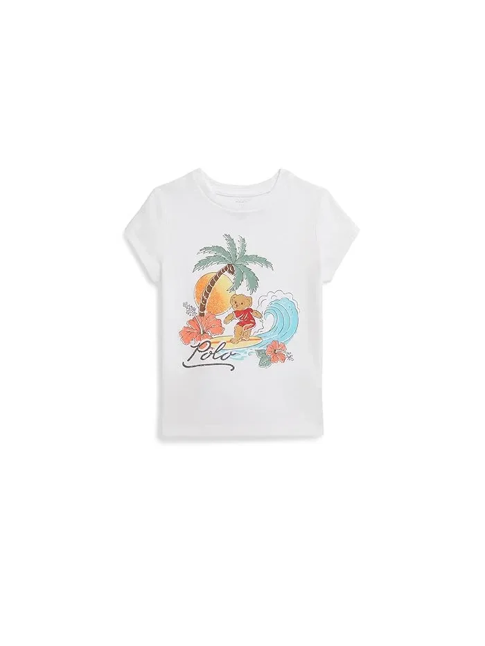 Футболка Polo Bear Cotton Jersey Polo Ralph Lauren Kids