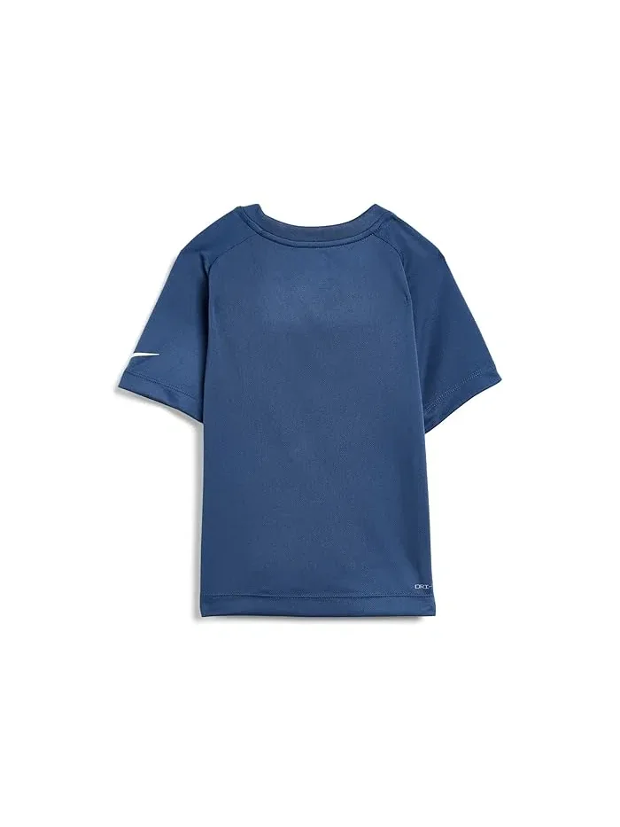 Футболка Dri-FIT Bold Moves Nike Kids — изображение 2 из 3, темно-синий