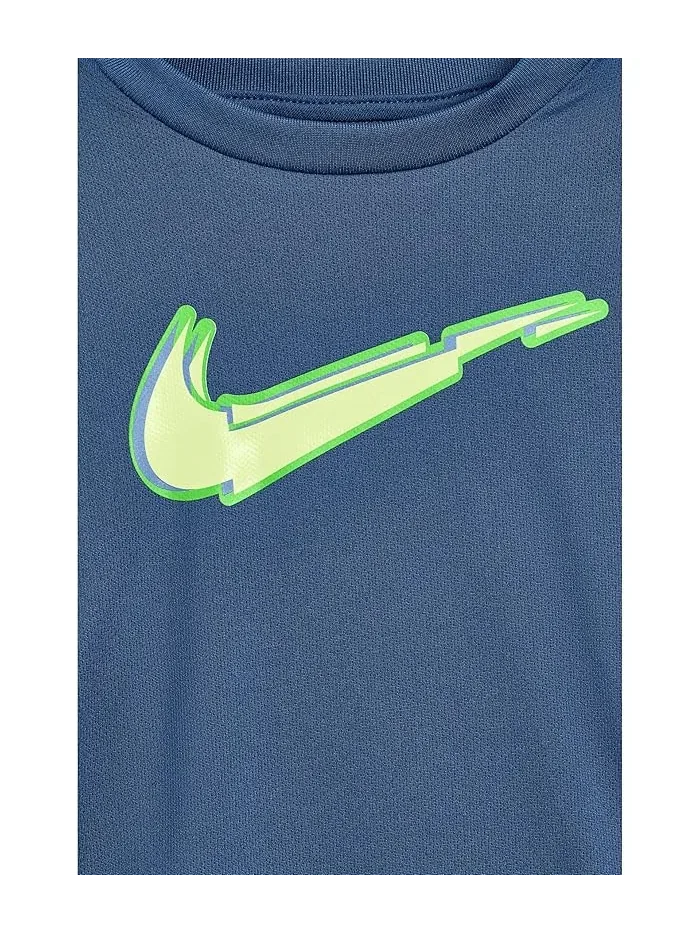 Футболка Dri-FIT Bold Moves Nike Kids — изображение 3 из 3, темно-синий