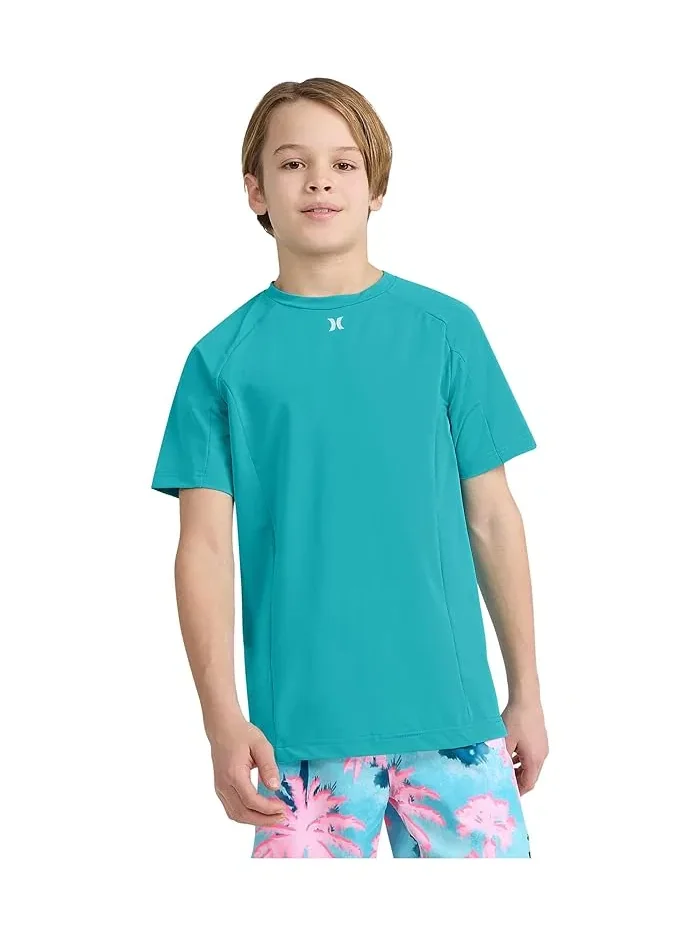 Футболка с защитой UPF Icon Blocked Hurley Kids, Barracuda — изображение 1 из 3, барракуди синий