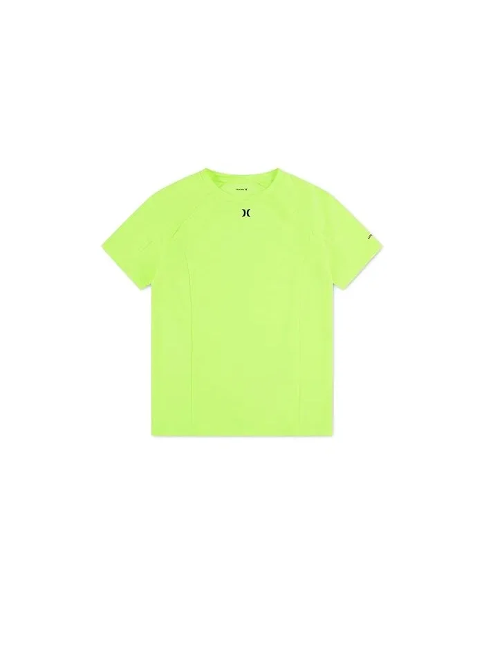 Футболка с защитой UPF 50+ Icon Blocked UPF Top Hurley Kids — изображение 1 из 4, желтый