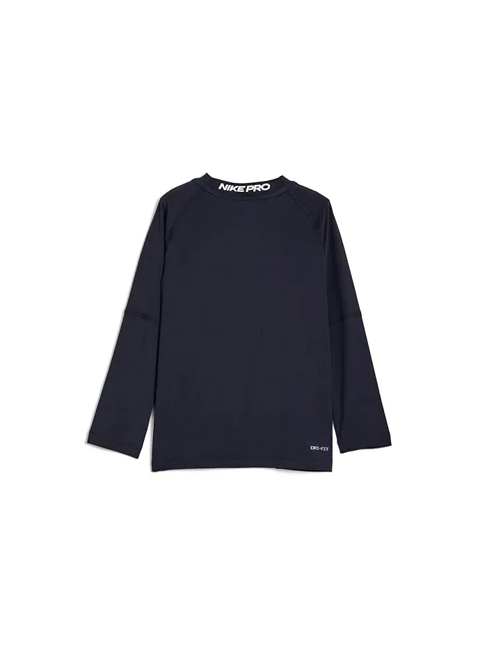 Футболка с длинным рукавом Pro Nike Kids — изображение 2 из 3, черный