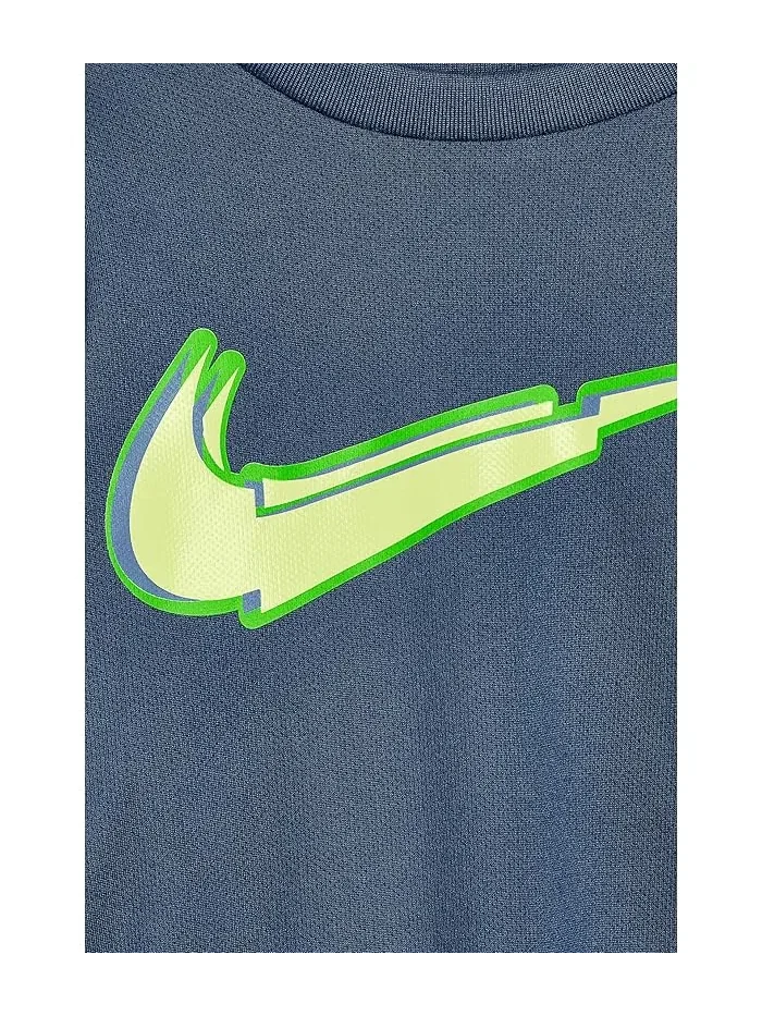 Футболка Dri-FIT Bold Moves T-Shirt Nike Kids — изображение 3 из 3, темно-синий