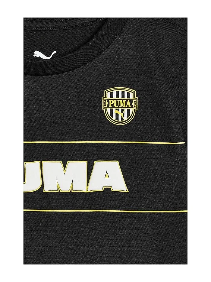 Футболка с принтом Soccer 2026 PUMA Kids — изображение 3 из 3, черный