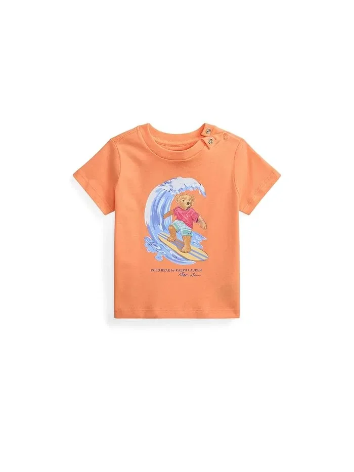 Футболка Polo Bear хлопок Polo Ralph Lauren Kids